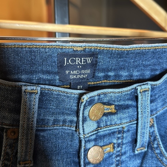J Crew Factory 9" mid-rise skinny jean in signature stretch Size 27 - Picture 7 of 10